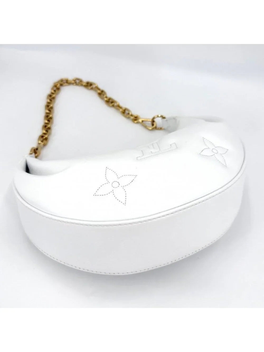 Louis Vuitton For 2-Way Monogram Over the Moon Shoulder Bag Handbag Bubble Gram